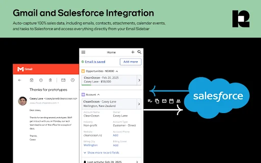 Download Revenue Grid untuk Salesforce – Kelola CRM di Gmail - Screenshot 1
