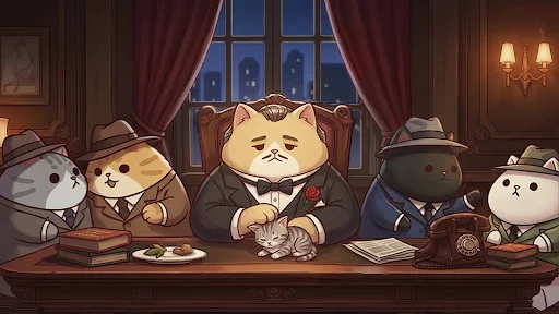 Download Cat Mafia : Idle Tycoon Games Terbaru – Game Simulasi Kucing - Screenshot 15